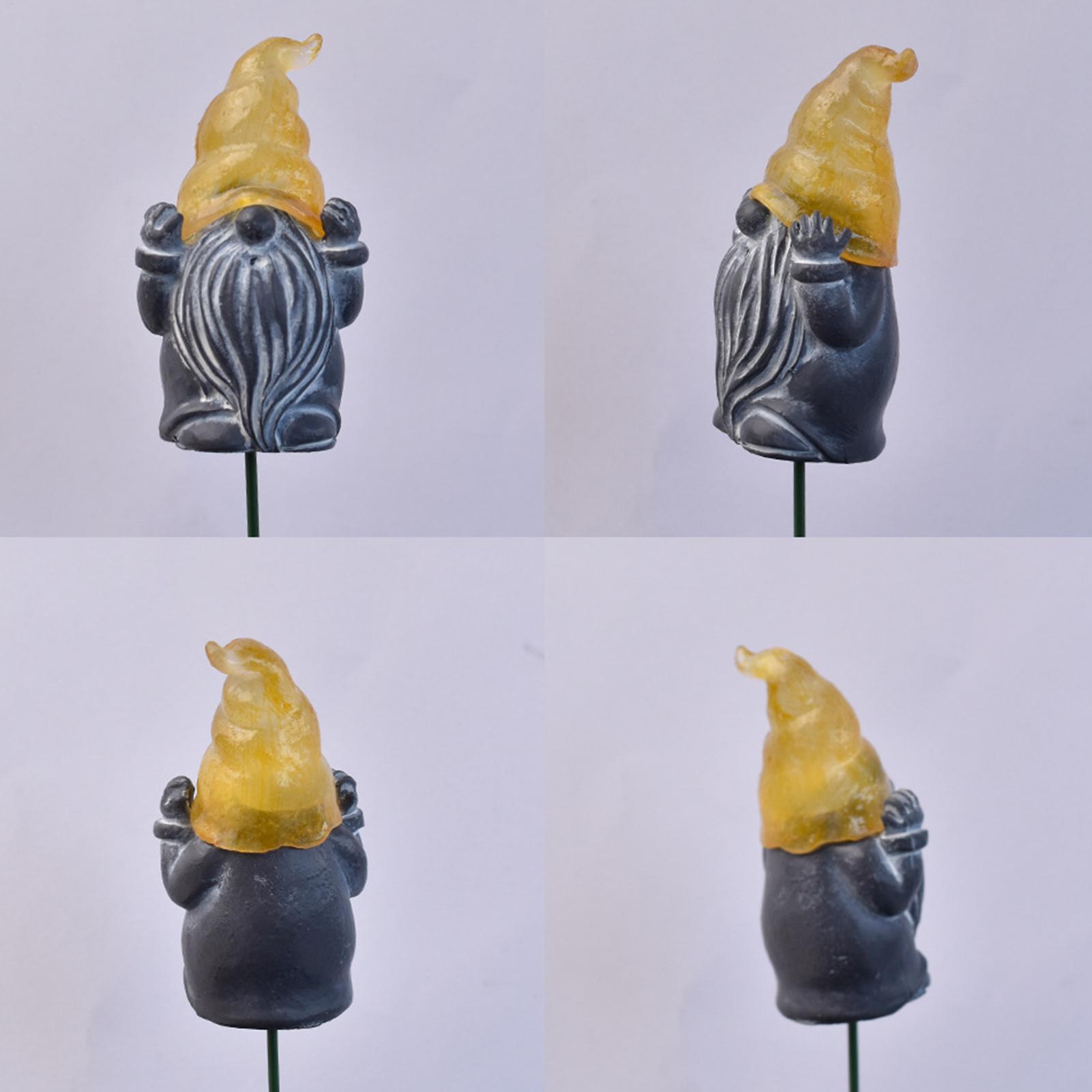 Resin Art Decor - Decorative Yard Stakes 3-Piece Glowing Resin