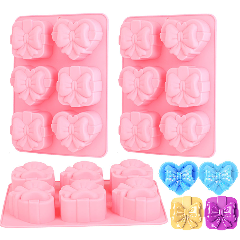 Resin Art Heart - Square Heart Shape Silicone Mold 6