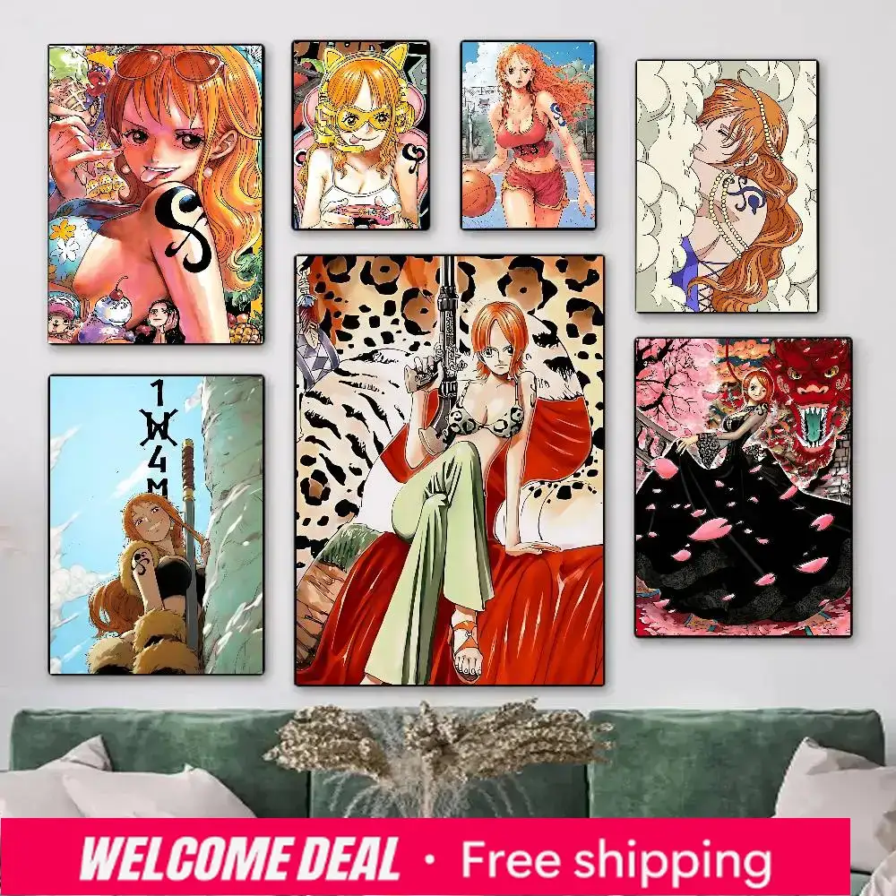 Resin Art Home Decor - 2026 1pc Anime Character Nami Manga