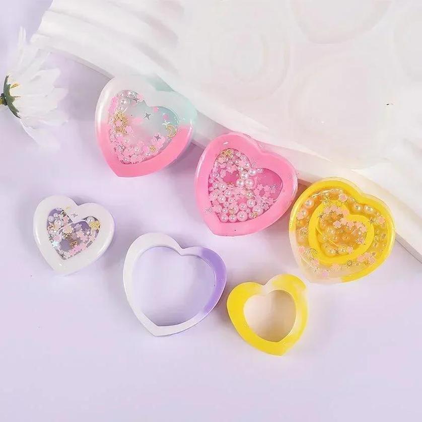 Resin Art Heart - 1 Pcs New Resin Shaker Silicone