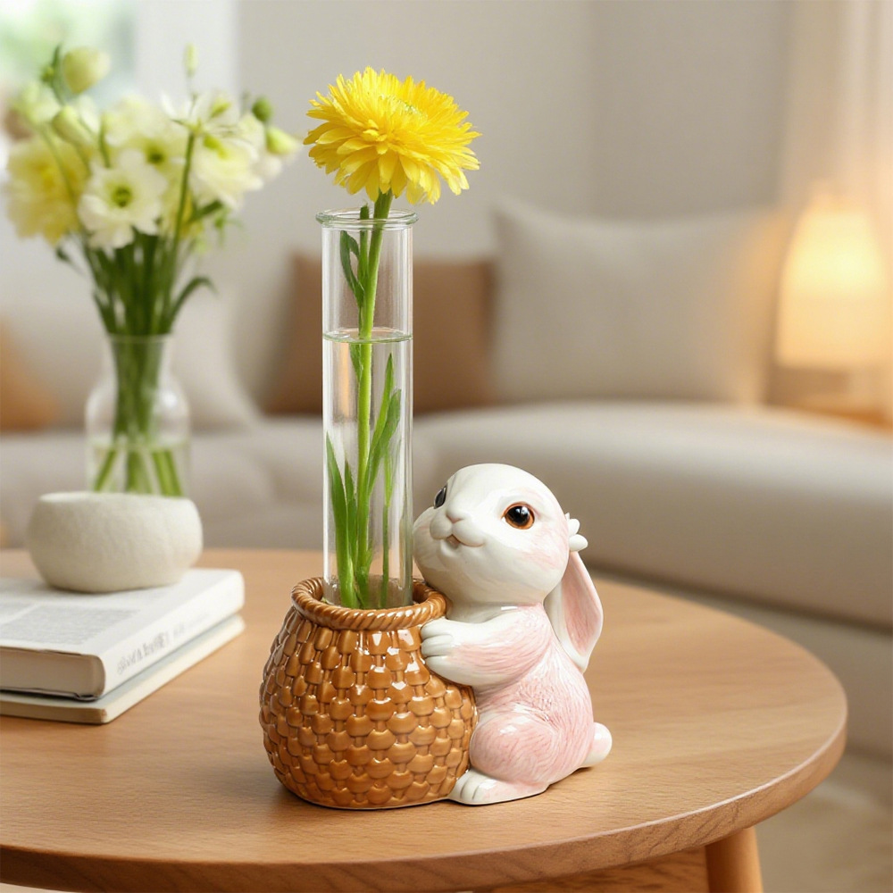 Panda Rabbit Test Tube Hydropo - đánh giá và giá Resin Art Youtube