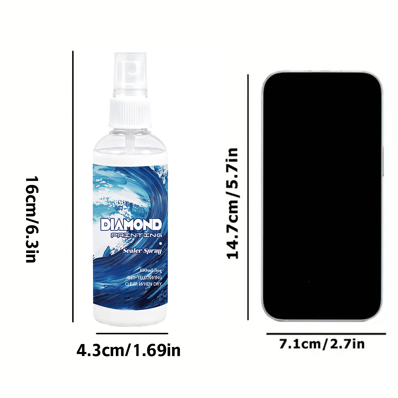 150ml Diamond Painting Sealant - đánh giá và giá Resin Art And Craft
