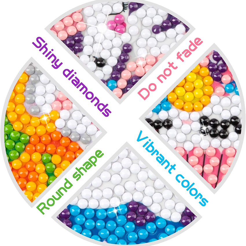 Diamond Painting Stickers 5D D - đánh giá và giá Resin Art For Kids