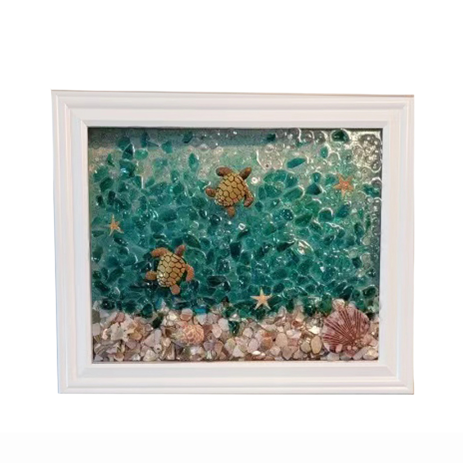 Sea Glass Art Kits Sea Glass A - đánh giá và giá Resin Art Beach Theme