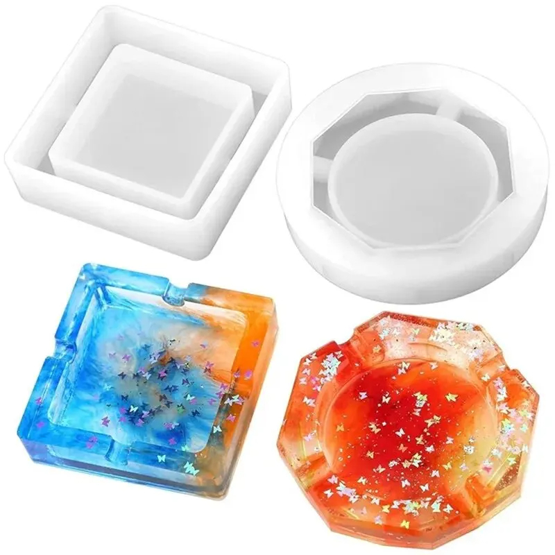 Silicone Mold Ashtray Resin Mo - đánh giá và giá Resin Art Heart