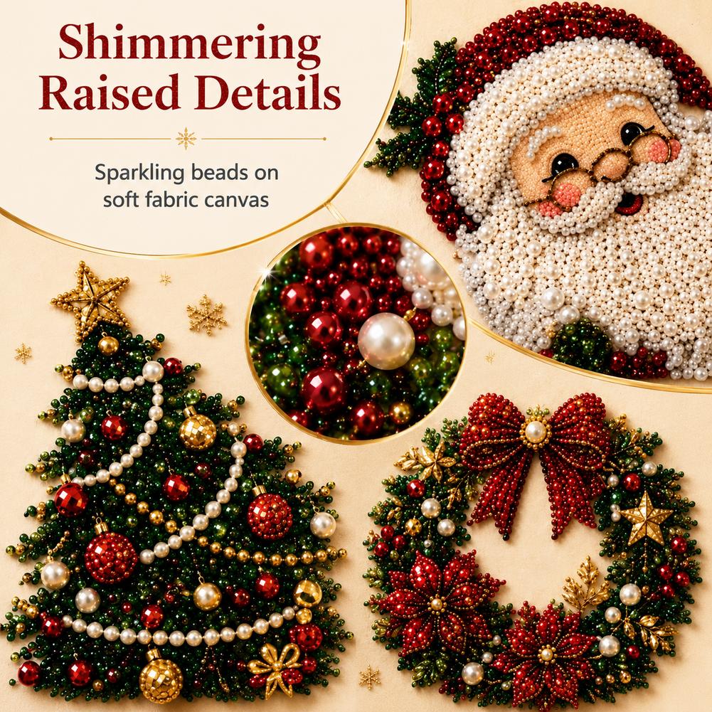 Christmas Santa Claus Pearl Ar - đánh giá và giá Resin Art For Kids