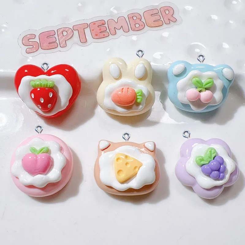 10Pcs Simulation Cute Fruit Ca - đánh giá và giá Resin Art Bracelet