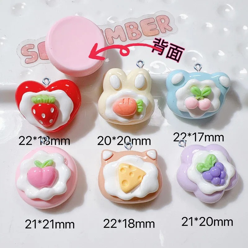10Pcs Simulation Cute Fruit Ca - đánh giá và giá Resin Art Bracelet