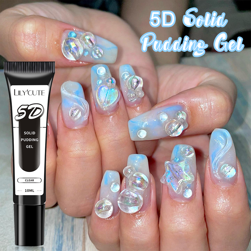 LILYCUTE 10ml 5D Solid Pudding - đánh giá và giá Resin Art Youtube