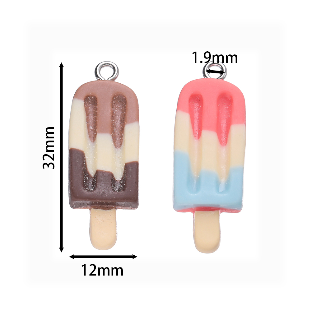10pcs 12x32mm Cute Colorful Po - đánh giá và giá Resin Art Bracelet