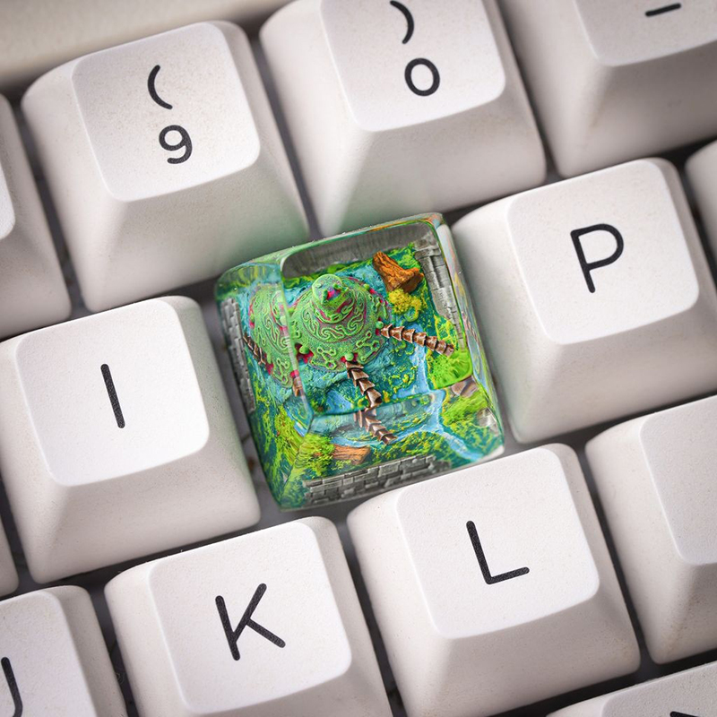 Organism Resin Keycap Creactiv - đánh giá và giá Resin Art Decor