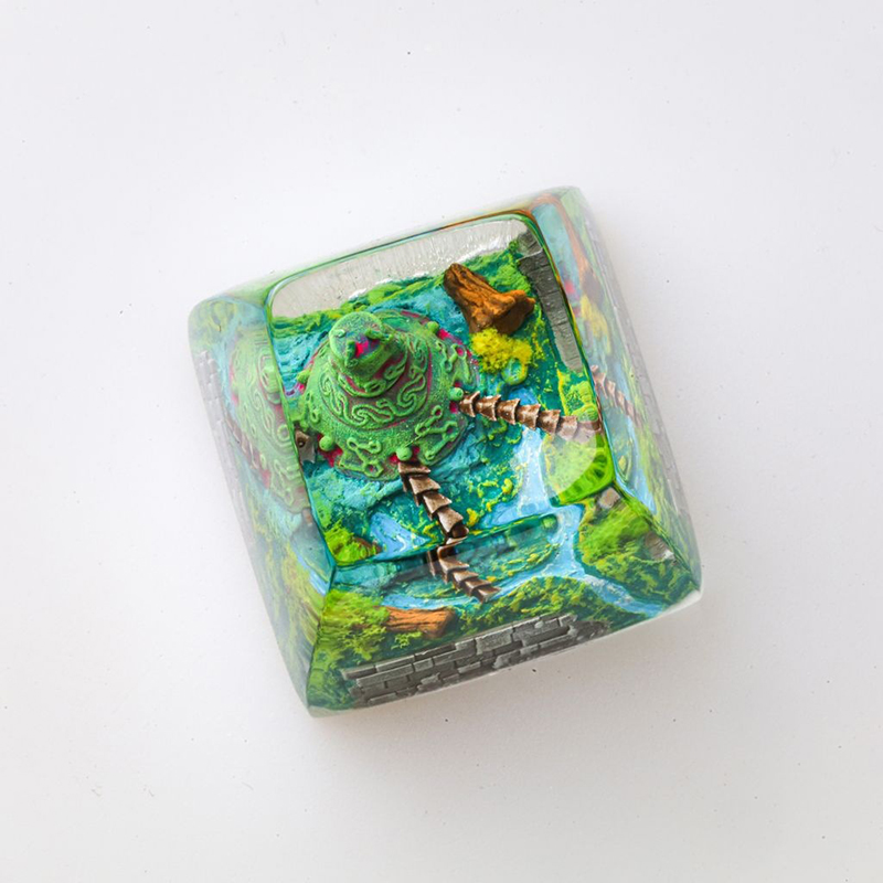 Organism Resin Keycap Creactiv - đánh giá và giá Resin Art Decor