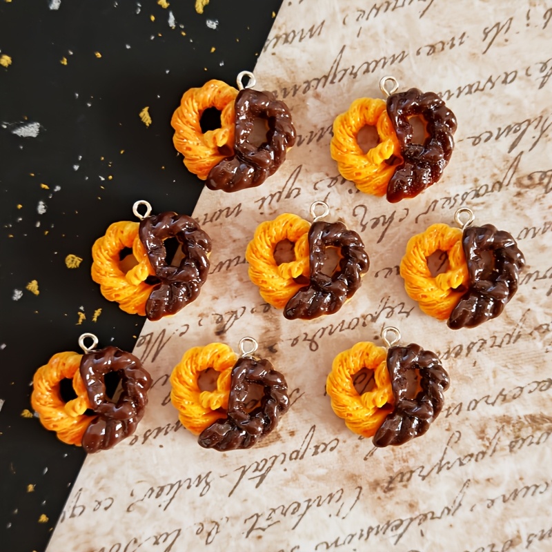 6Pcs Simulation Heart Chocolat - đánh giá và giá Resin Art Bracelet