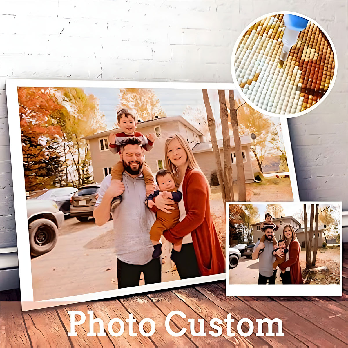 Custom Photo Diamond Painting, - đánh giá và giá Resin Art Home Decor
