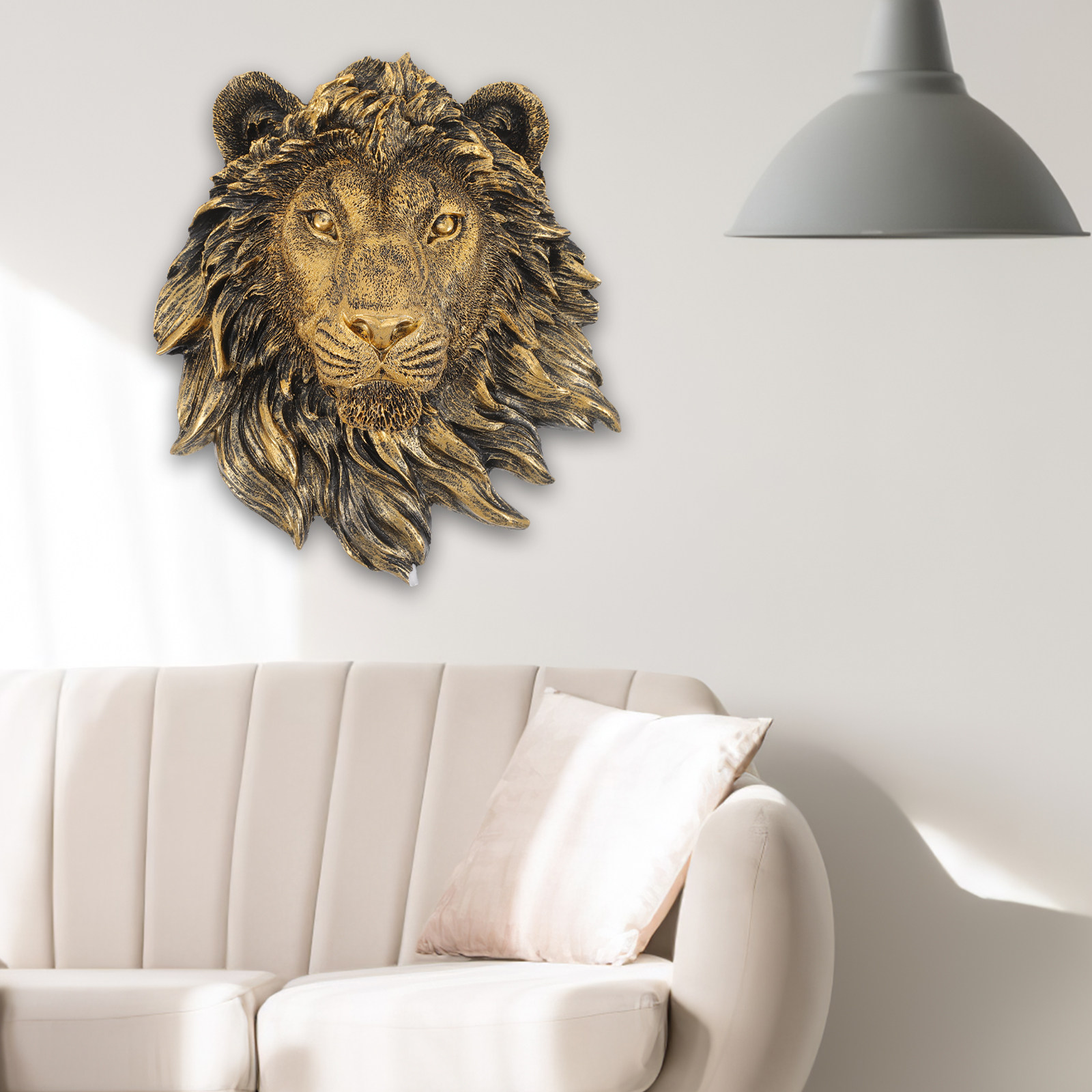 Imitation Lion Wall Decor Resi - đánh giá và giá Resin Art Sticker