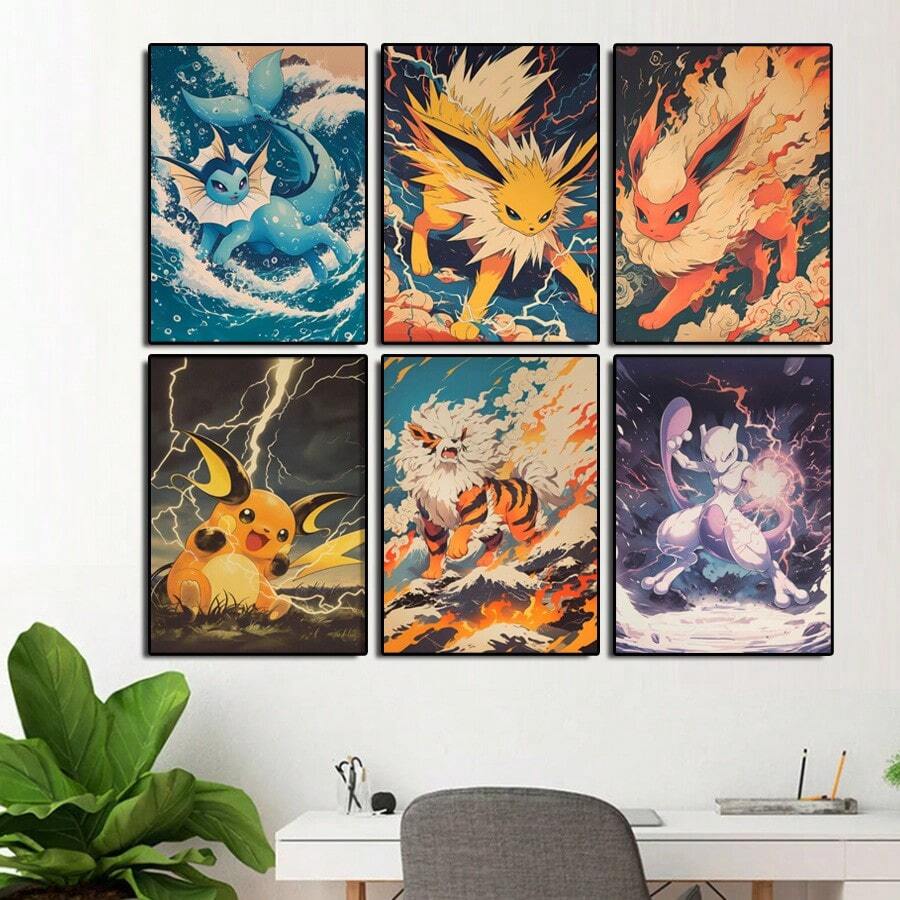 Anime Pokemon Raichu Mewtwo Fl - đánh giá và giá Resin Art For Kids