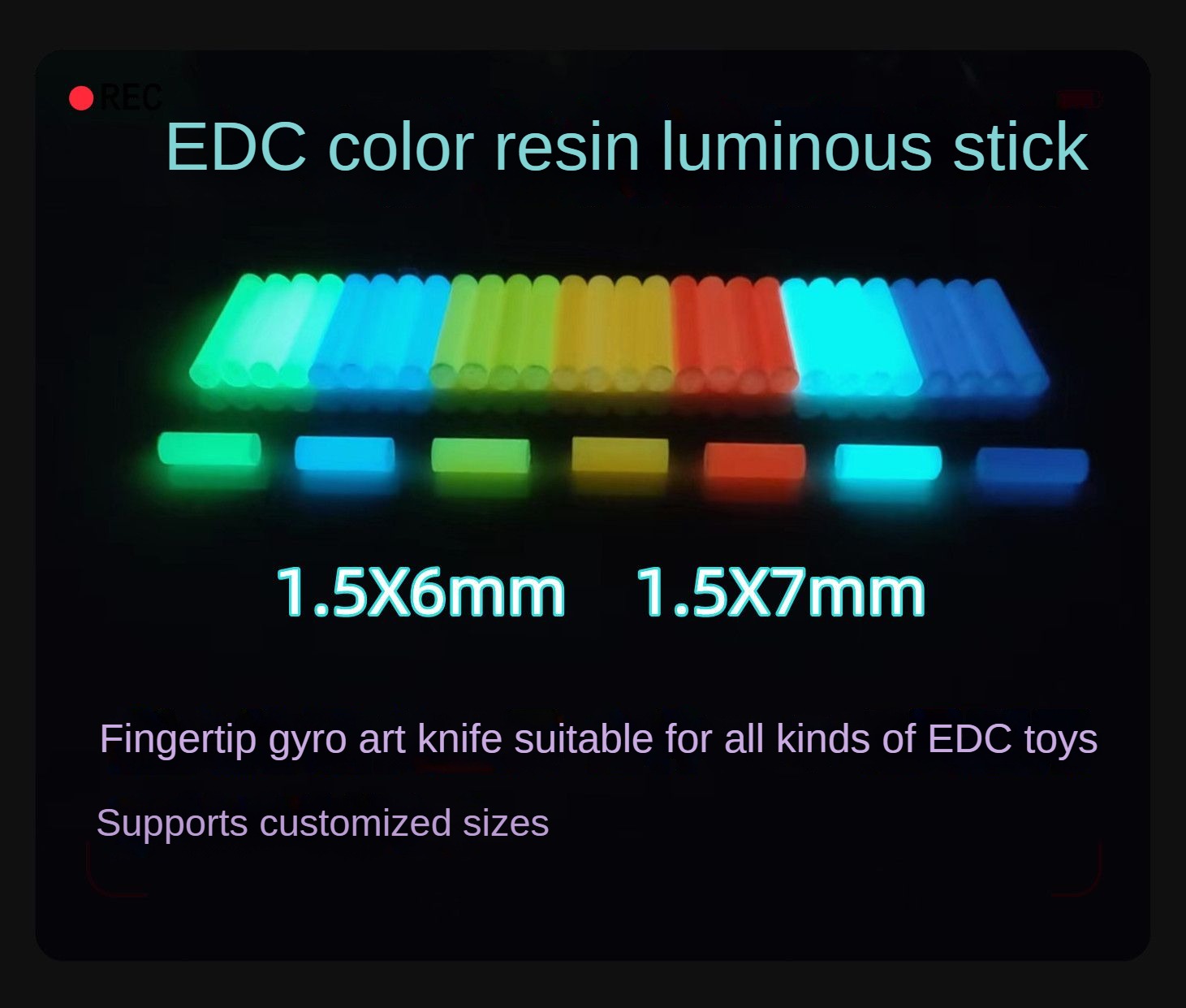 Not tritium 1.5 × 6mm 1.5 x 7m - đánh giá và giá Resin Art Youtube