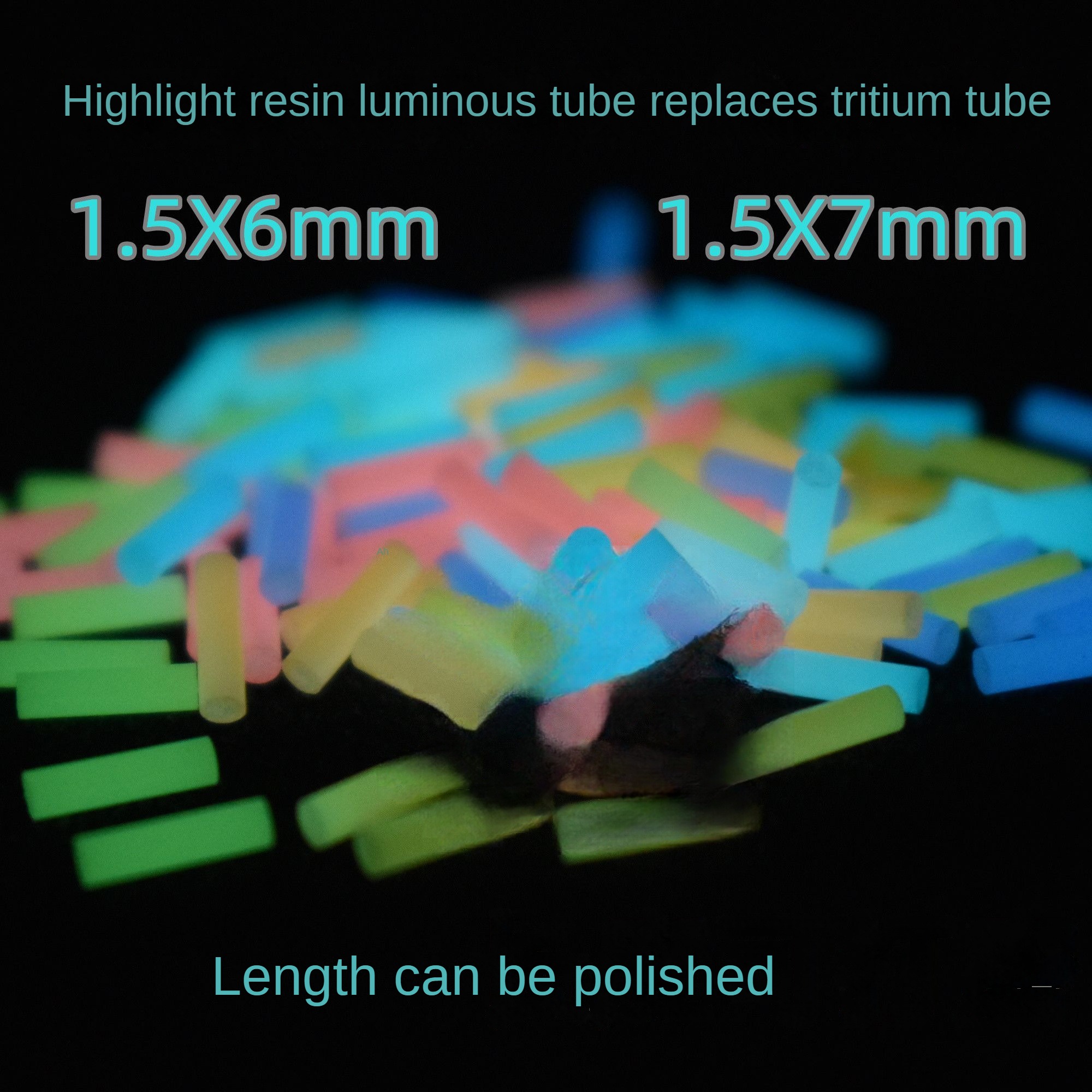 Not tritium 1.5 × 6mm 1.5 x 7m - đánh giá và giá Resin Art Youtube