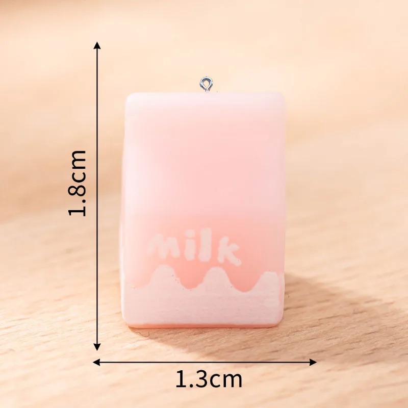 10Pcs Mini Milk Bottle Resin C - đánh giá và giá Resin Art Bracelet