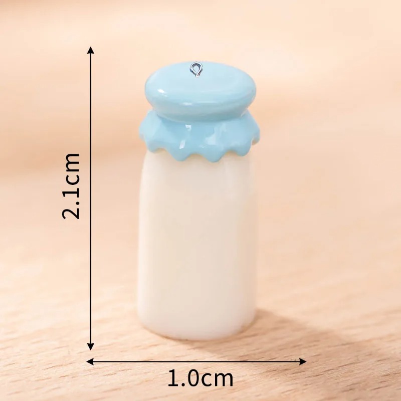 10Pcs Mini Milk Bottle Resin C - đánh giá và giá Resin Art Bracelet
