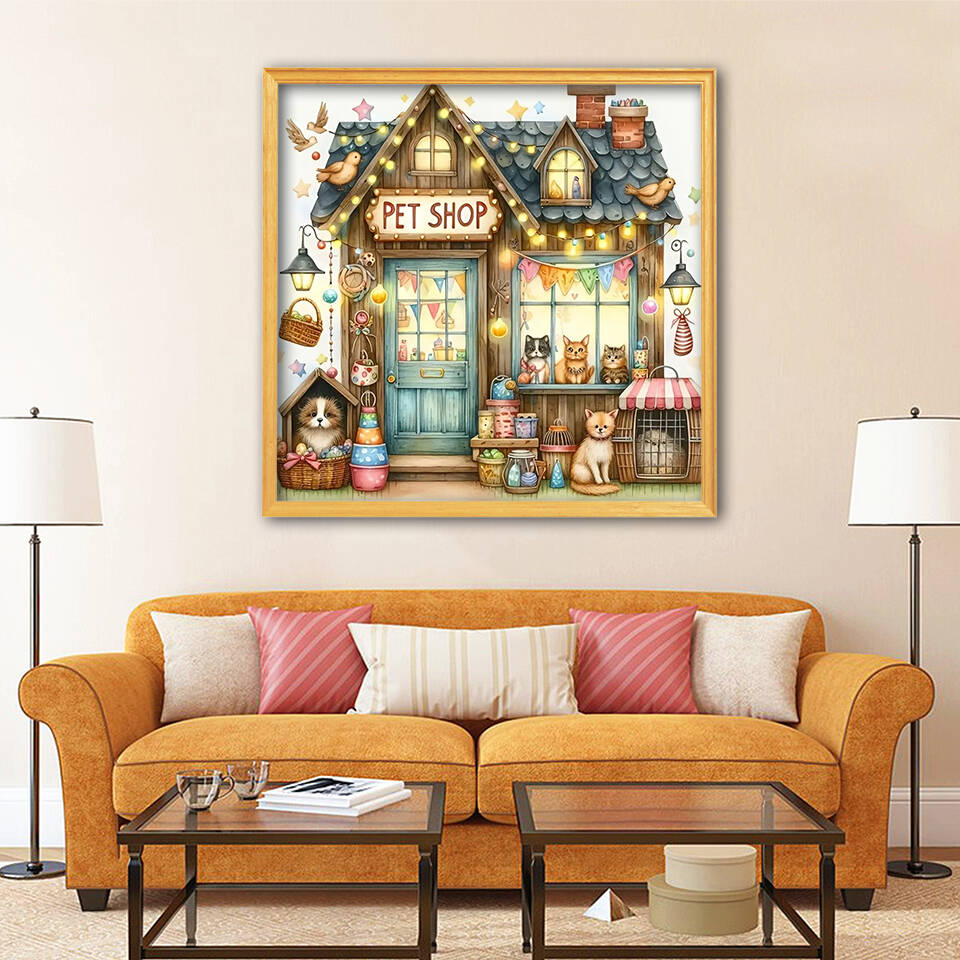 1pc frameless  5D Diamond Pain - đánh giá và giá Resin Art On Wall
