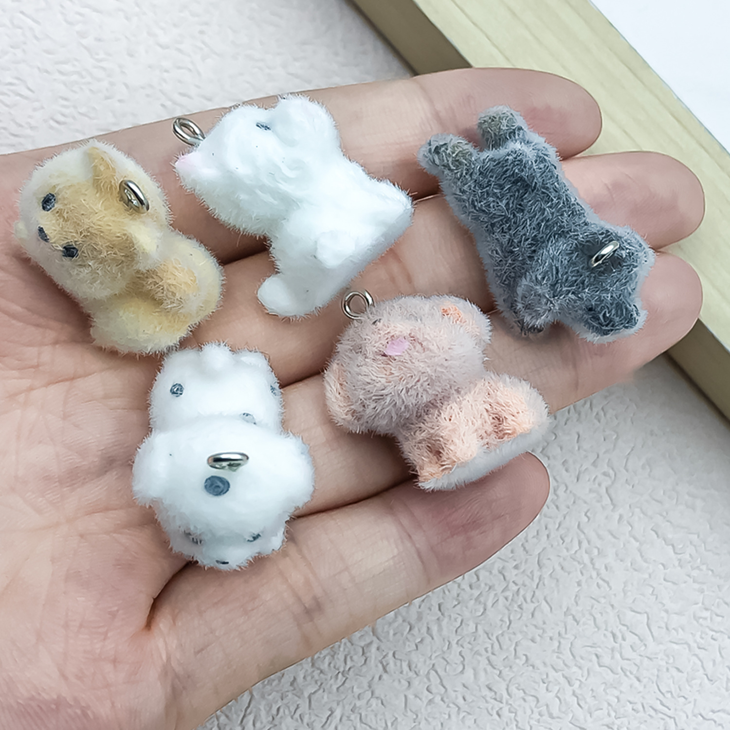 5pcs&1pc Flocked Resin Animal  - đánh giá và giá Resin Art Bracelet