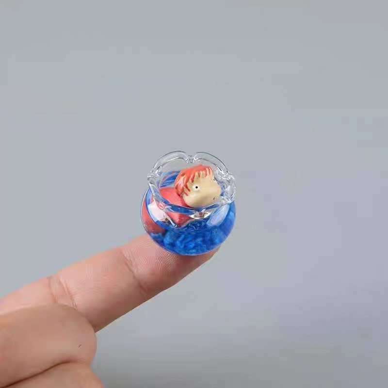 Studio Ghi bli Fish Tank Refri - đánh giá và giá Resin Art Sticker