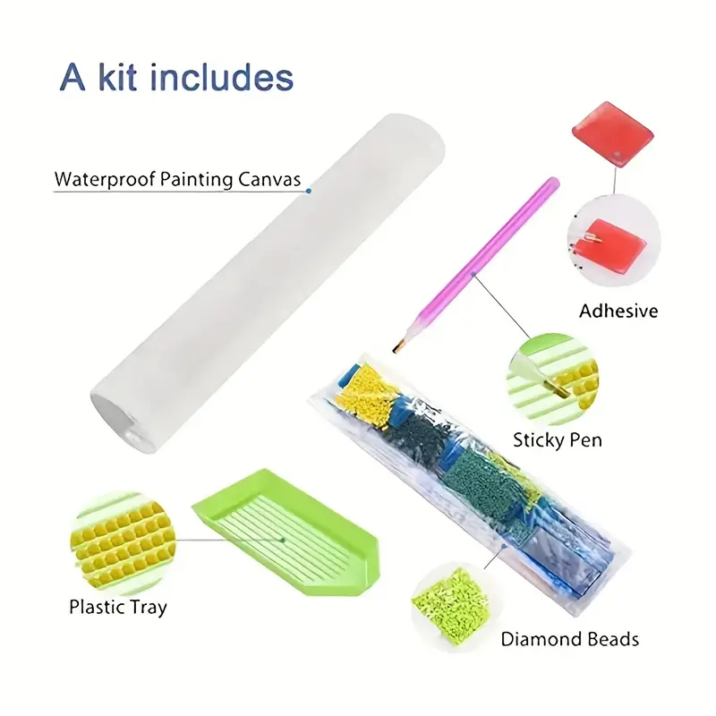 DIY Diamond Painting Colorful  - đánh giá và giá Resin Art On Wall
