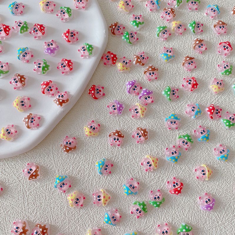 2/10/20pcs Kirby Nail Charms 3 - đánh giá và giá Resin Art Decor