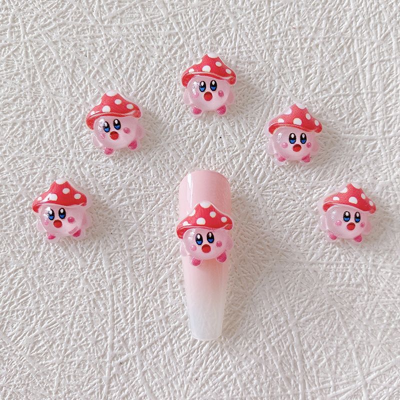 2/10/20pcs Kirby Nail Charms 3 - đánh giá và giá Resin Art Decor