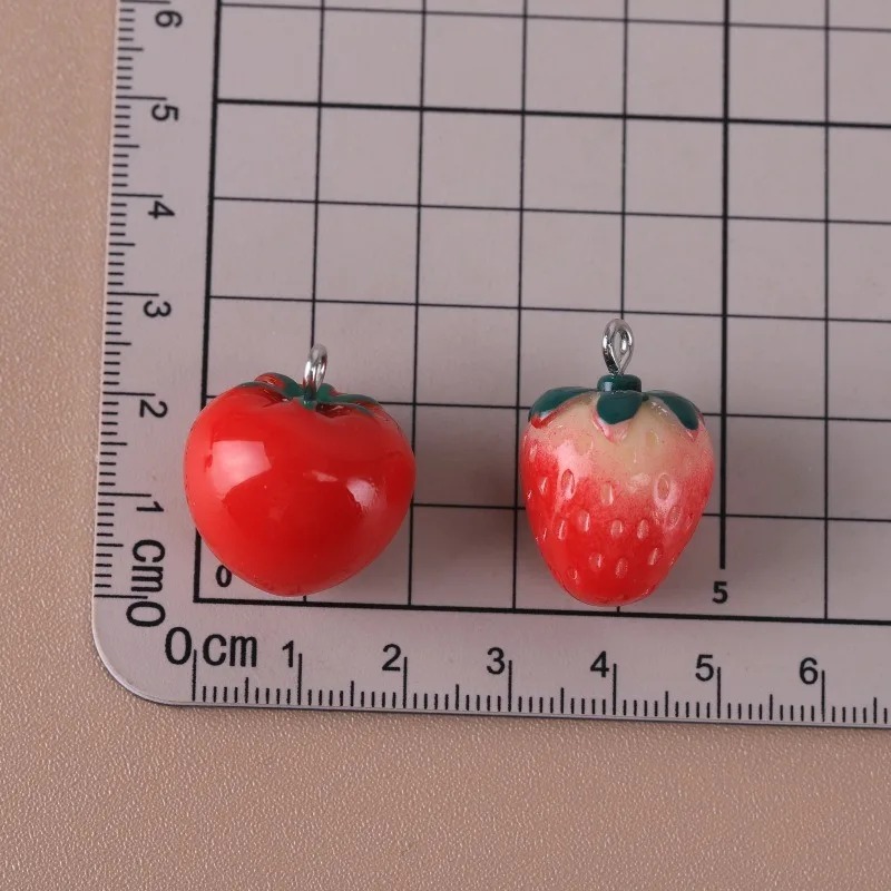 10 Pieces Realistic 3D Strawbe - đánh giá và giá Resin Art Bracelet