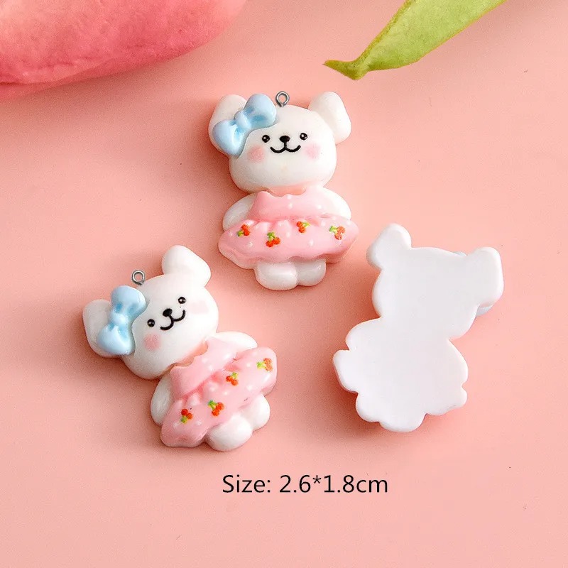 10pcs Cartoon Dog Resin Charms - đánh giá và giá Resin Art Bracelet