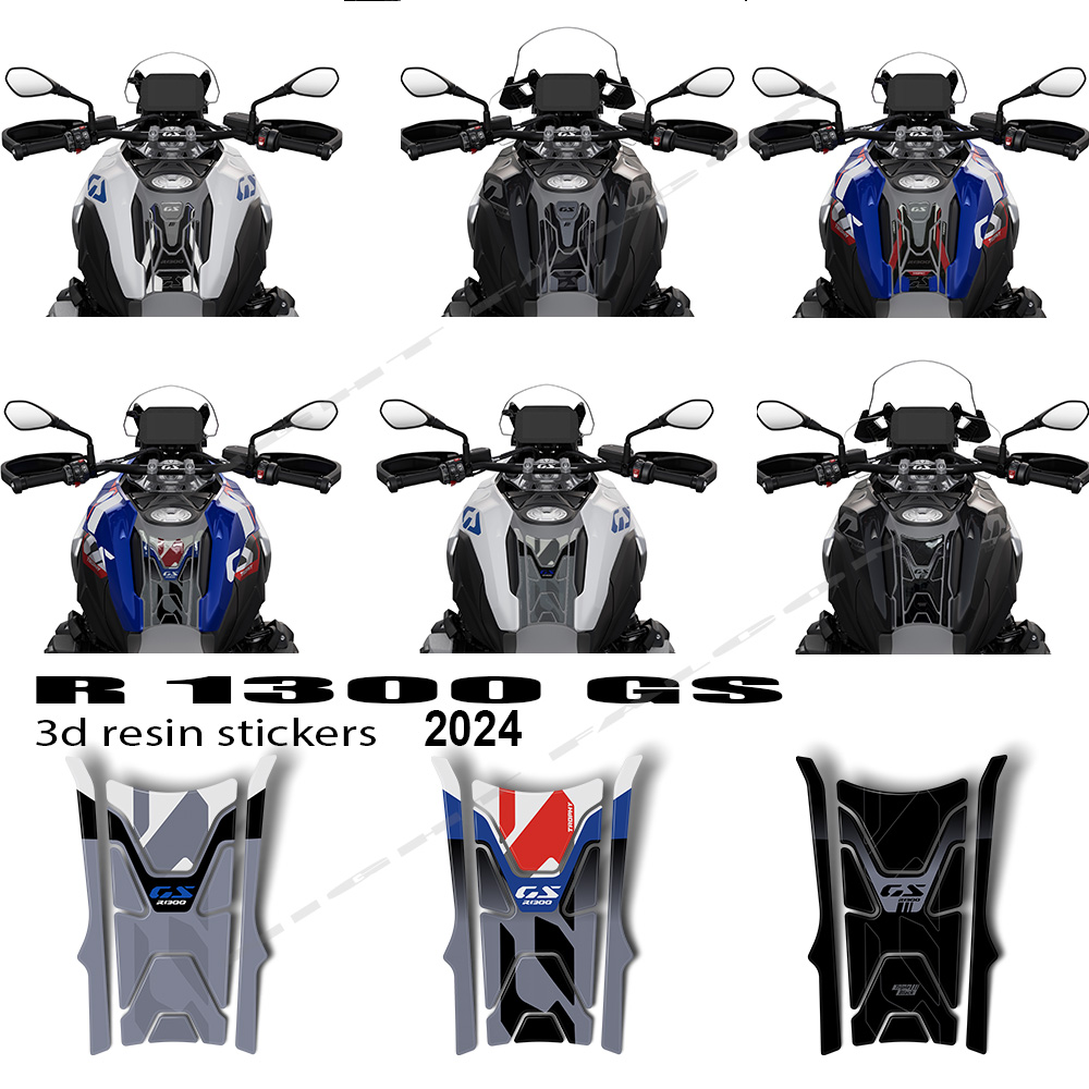 For BMW R 1300 GS Triple Black - đánh giá và giá Resin Art Sticker