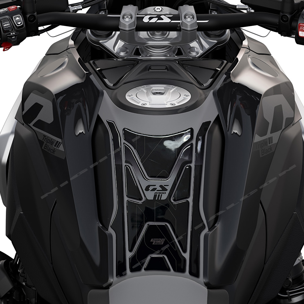 For BMW R 1300 GS Triple Black - đánh giá và giá Resin Art Sticker
