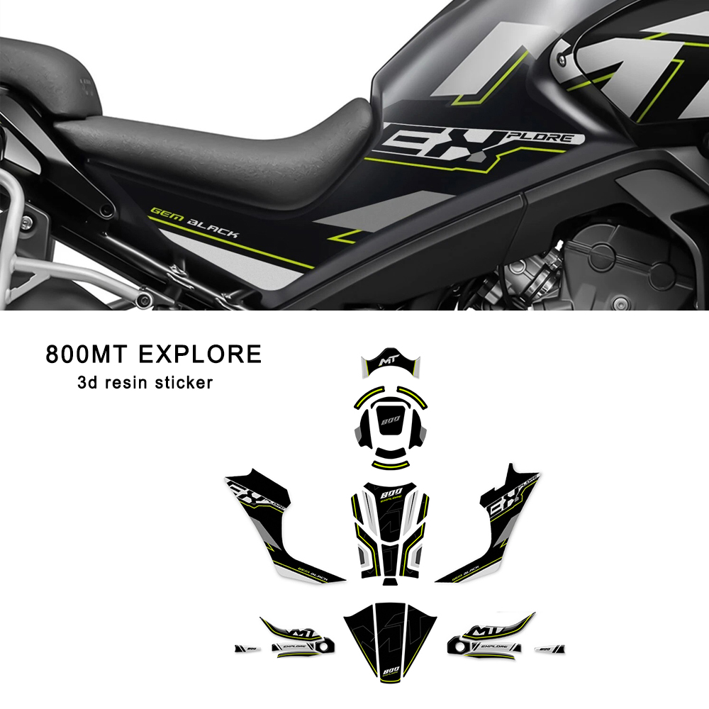 For 800MT Explore 800 MT 2023  - đánh giá và giá Resin Art Sticker