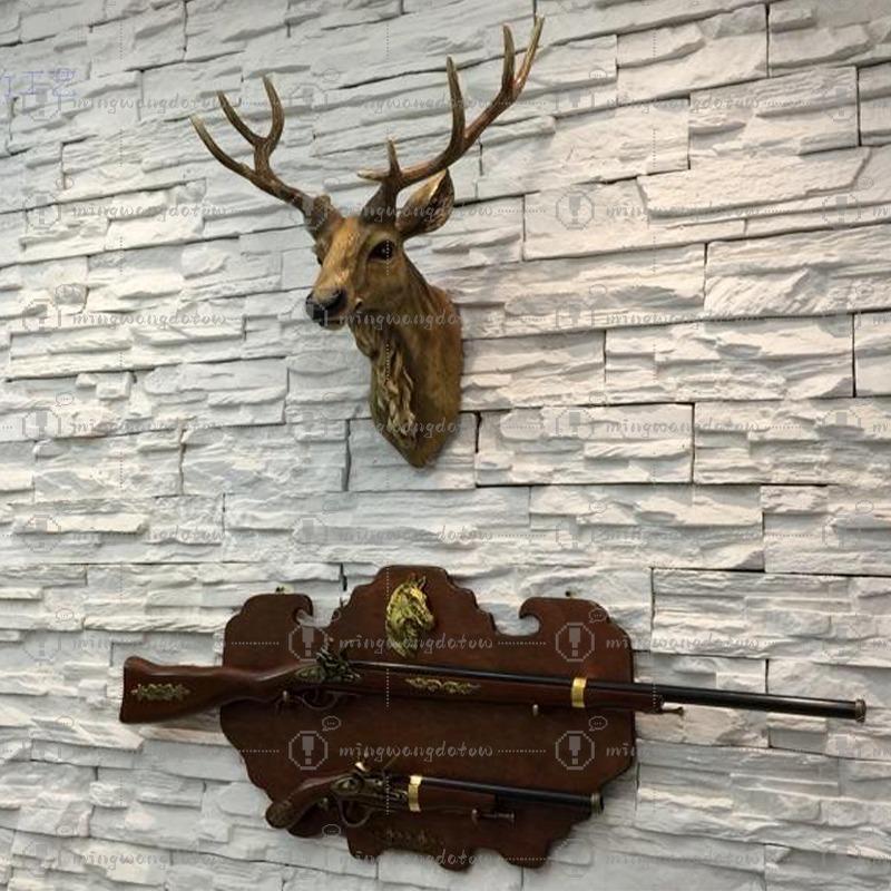 Faux Deer Head 17 inch Faux An - đánh giá và giá Resin Art Decor