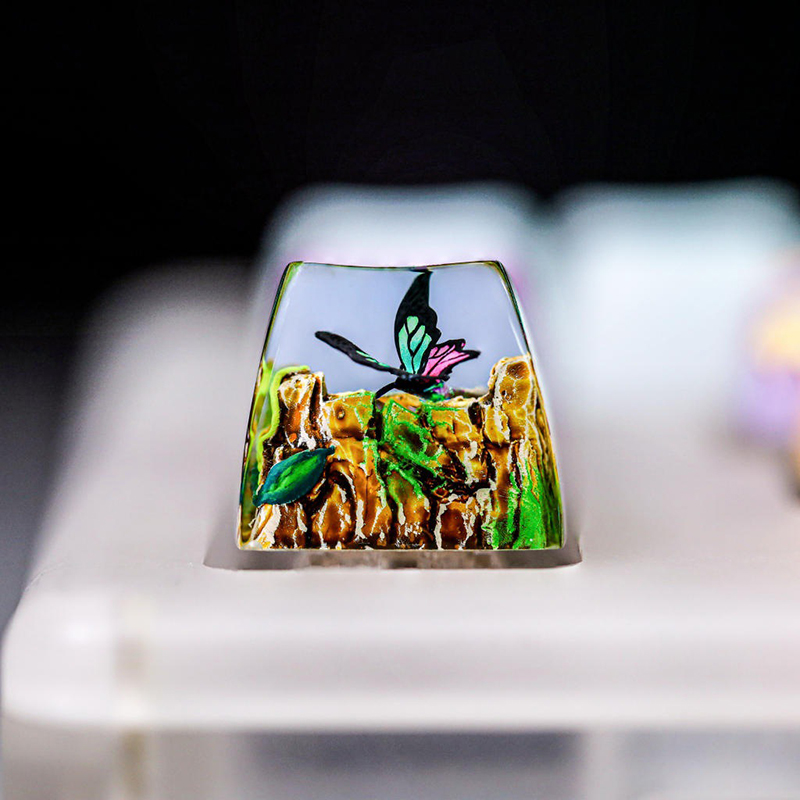 Organism Resin Keycap Creactiv - đánh giá và giá Resin Art Decor