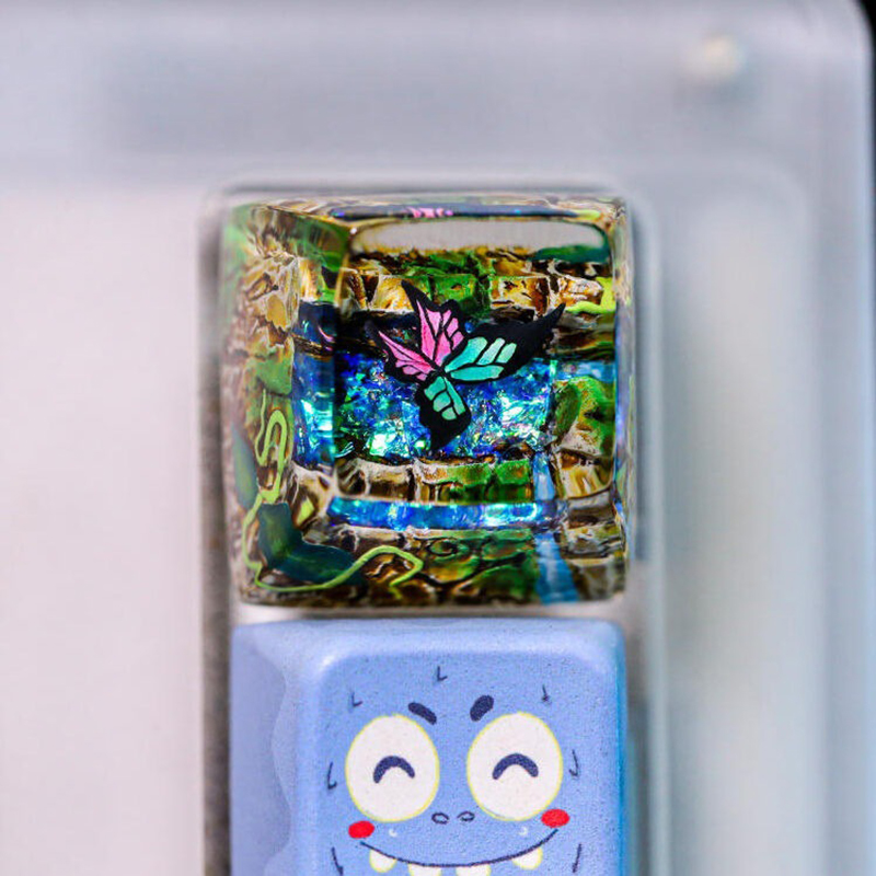 Organism Resin Keycap Creactiv - đánh giá và giá Resin Art Decor