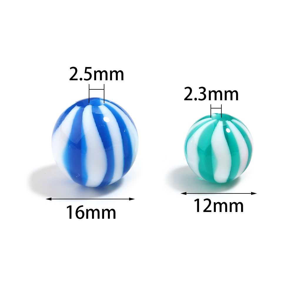 10-20pcs 12/16mm Candy Colored - đánh giá và giá Resin Art Bracelet