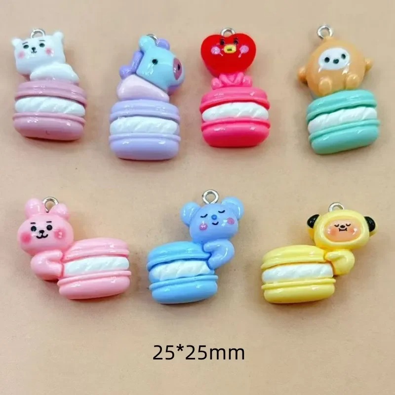 10pcs Mixed Cartoon Resin Char - đánh giá và giá Resin Art Bracelet
