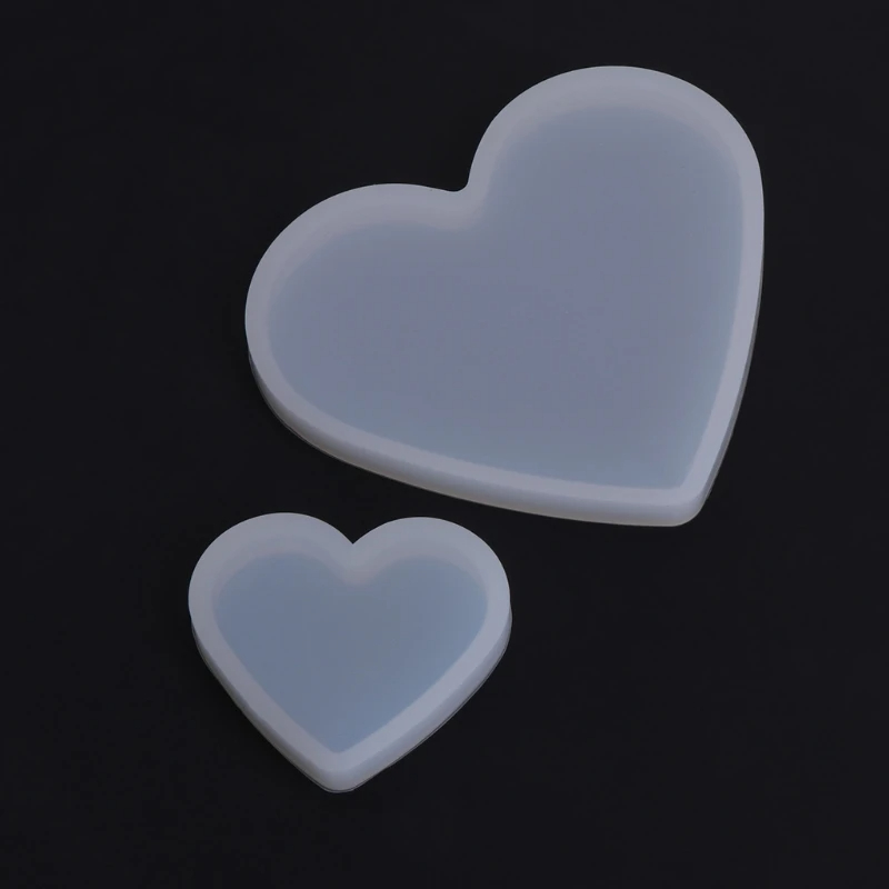 Love heart shape epoxy mold si - đánh giá và giá Resin Art Heart