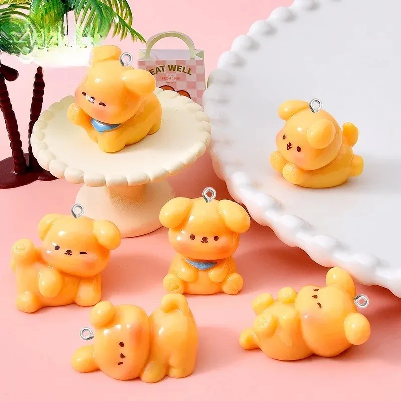 10Pcs Cute Cartoon Dog Acrylic - đánh giá và giá Resin Art Bracelet