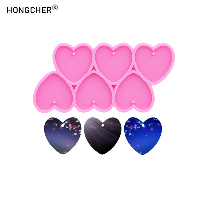 Shiny Mirror Love Epoxy Resin  - đánh giá và giá Resin Art Heart