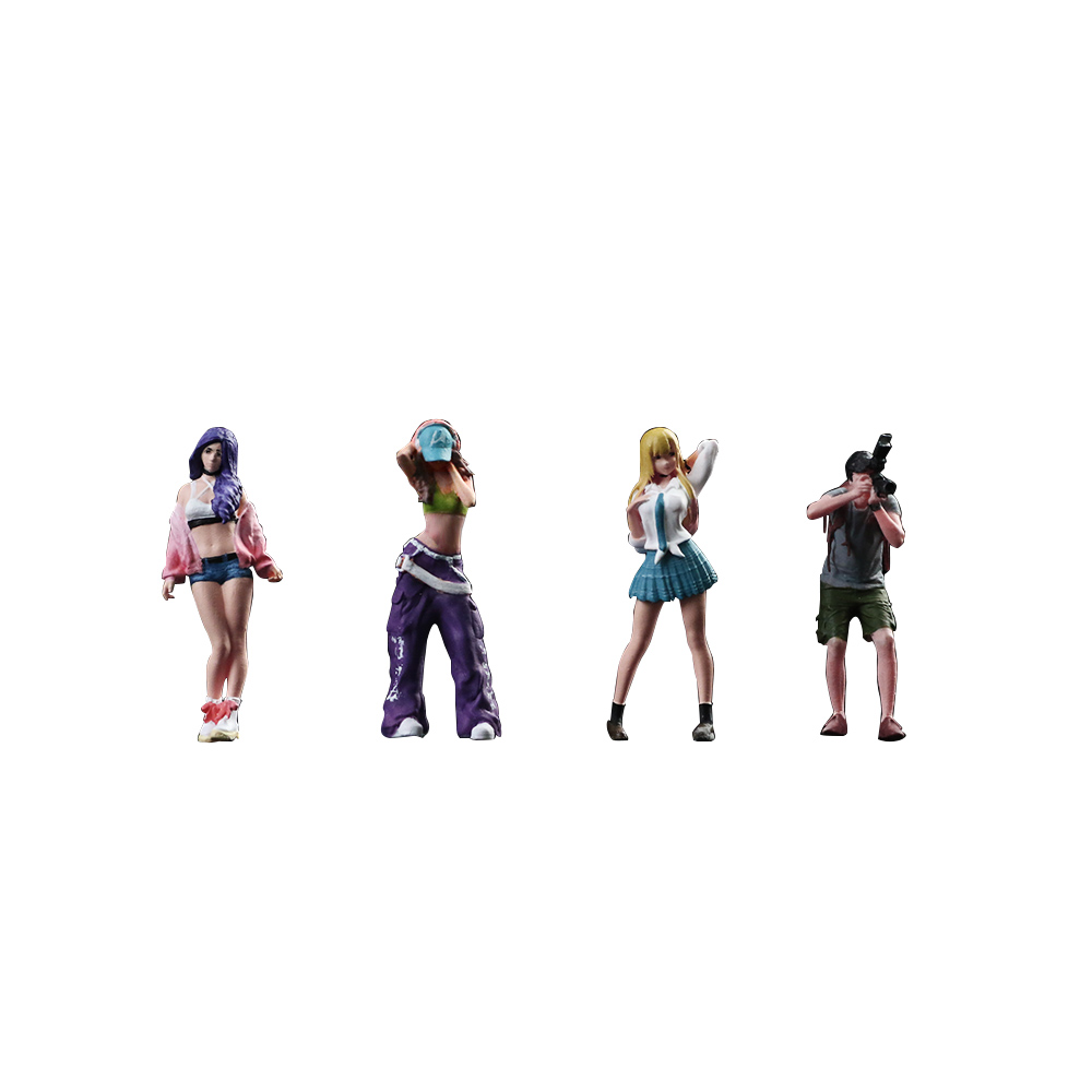 More Art 1:64 Action Figure Se - đánh giá và giá Resin Art Decor